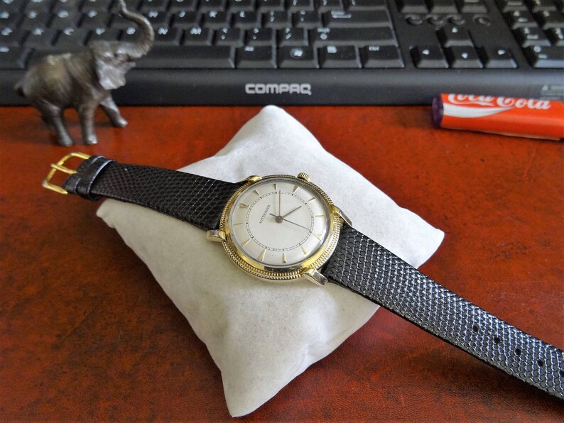 wittnauer watch 10k gold filled bezel