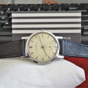 Vtg 1960s Croton Nivada Grenchen Sea Blade 17-jewels Men's Watch W ...