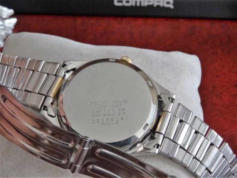 Vtg Citizen Water Resist Quartz Men's Watch W/ Citizen Etsy