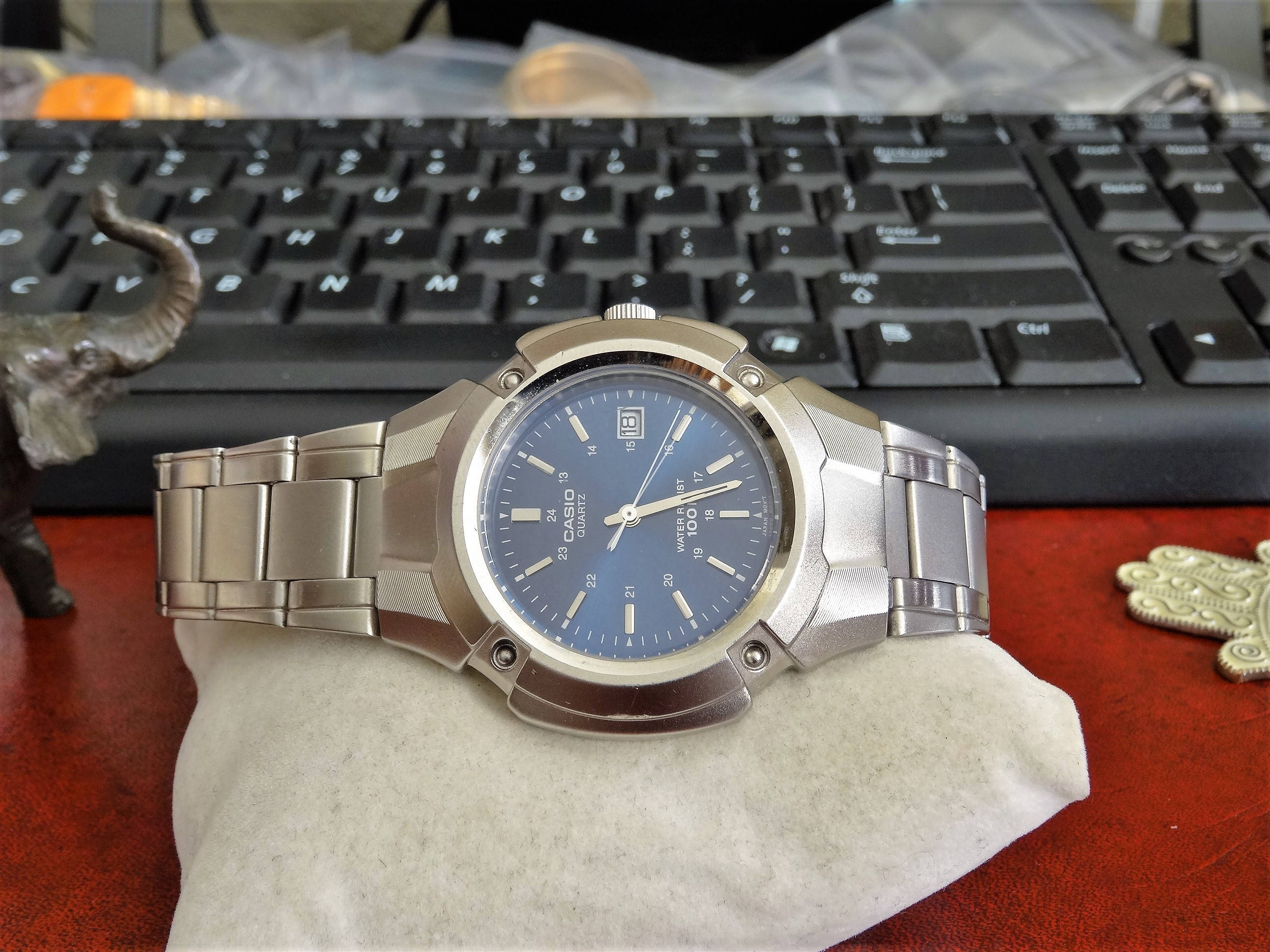 casio quartz water resist 100m manual