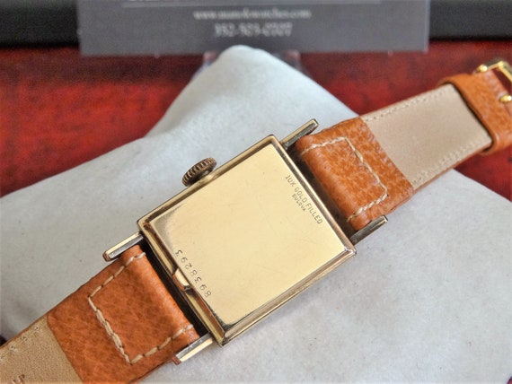 1940 年代のヴィンテージ Bulova 10K ゴールドフィルド 手巻き