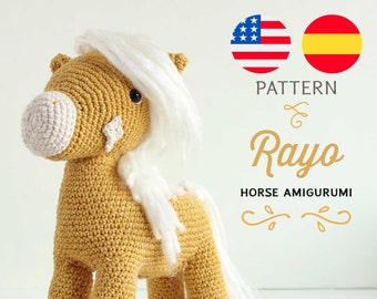 Rayo Caballo Amigurumi by Lululoop Crochet