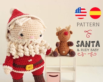 Santa Claus Amigurumi Pattern • Lulu Loop