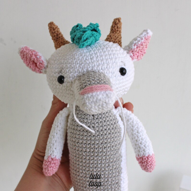 Dragon Haku Amigurumi Patrón Crochet • Lululoop imagen 3