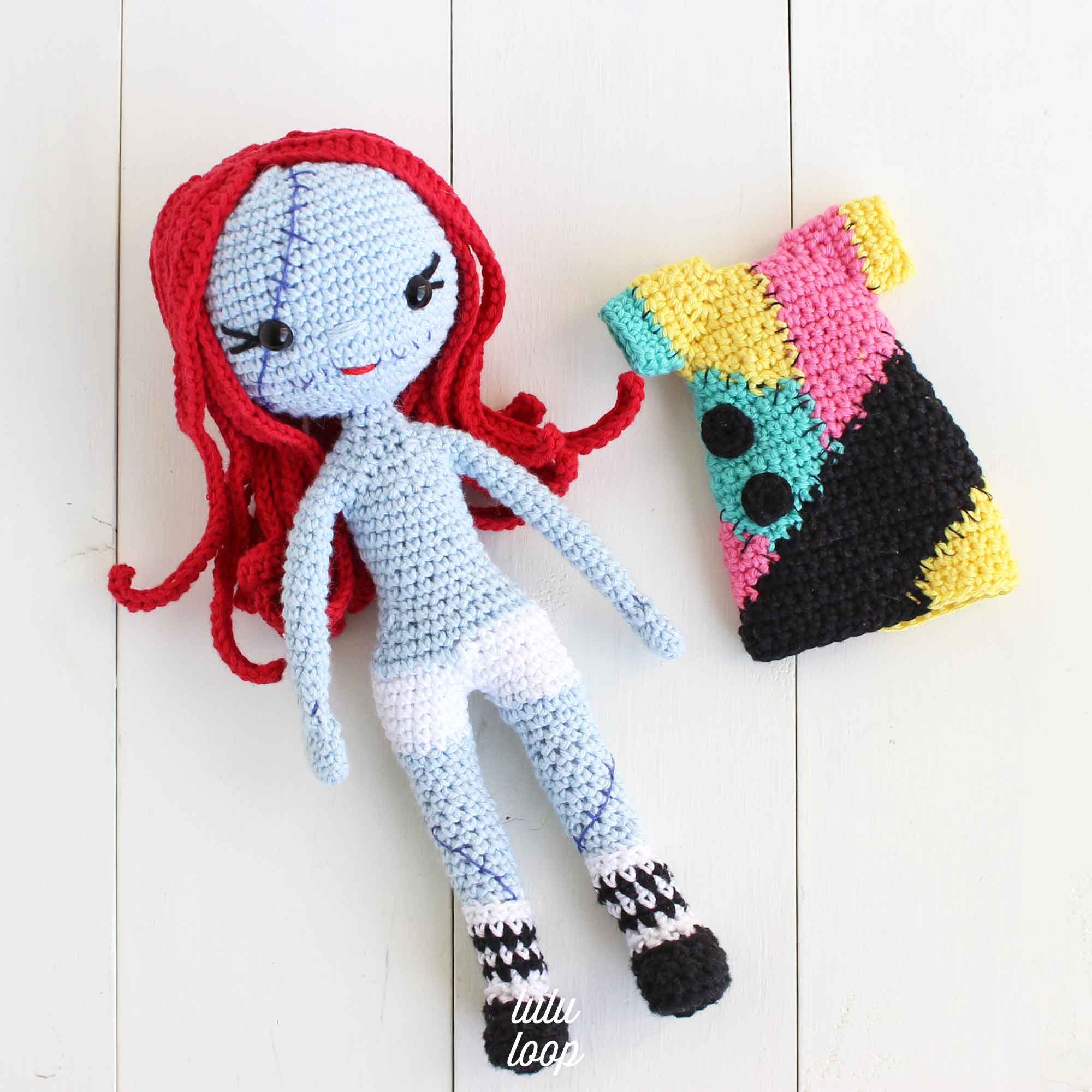 CROCHETING MY VERY OWN SALLY DOLL ~ NIGHTMARE BEFORE CHRISTMAS CROCHET KIT  