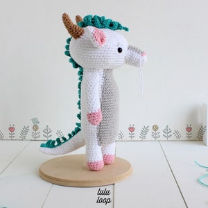Dragon Haku Amigurumi Patrón Crochet • Lululoop imagen 2