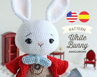 Amigurumi Pattern White Rabbit by Lululoop