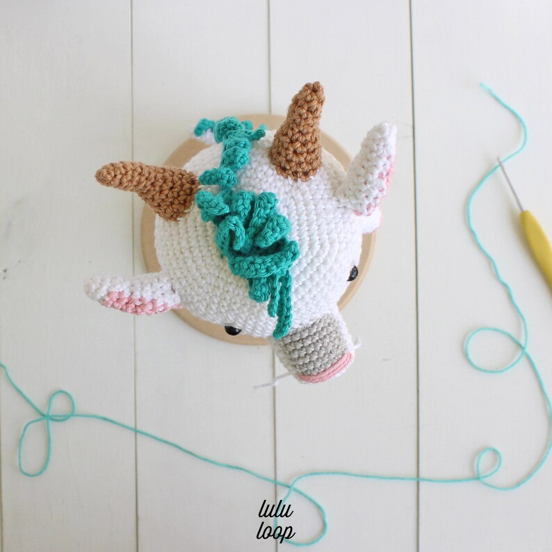 Dragon Haku Amigurumi Patrón Crochet • Lululoop imagen 4