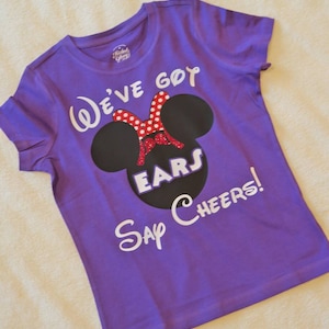 We've got EARS, Say Cheers! WITH BOW Cochlear implant shirt