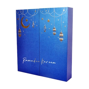 Luxury Blue Ramadan Advent Calendar imperfect image 2