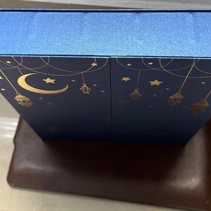 Luxury Blue Ramadan Advent Calendar imperfect image 7