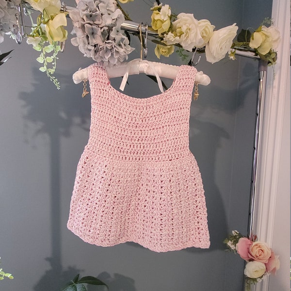 Crochet Baby Dress - Etsy UK