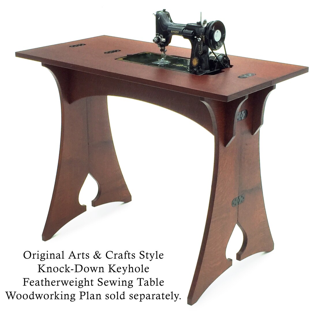 Woodworking Plans Singer 99K Modification for Arts & Crafts Style