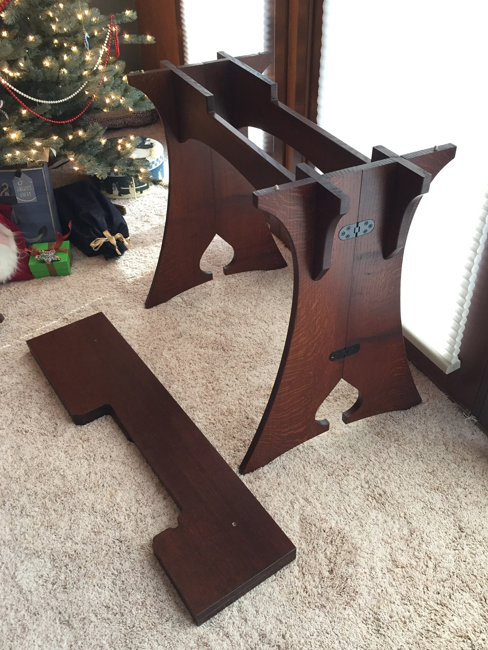 Woodworking Plans Arts & Crafts Style Knockdown Keyhole Featherweight