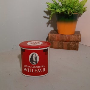 Set of 2 Vintage Cigar Tins Willem 2, Willem II image 1