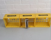 Set van 3 Heineken CD opslagboxen, cd rack vintage