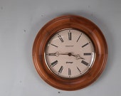 Grenen Wandklok Creafort Cottage retro