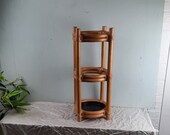 Vintage Bamboe Umbrellastand retro
