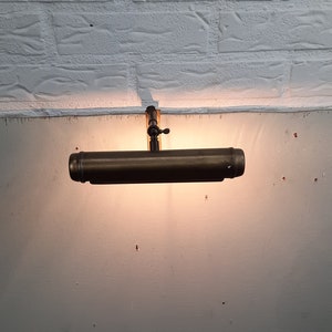 Vintage Brass Painting Lamp