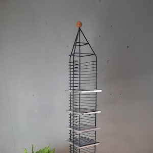 Vintage CD Tower Metal. With Space for 40 Cds. - Etsy