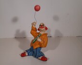 Vintage Clown van papier maché uit Mexico