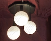 Vintage Sölken Leuchten Space Age Plafondlamp '70