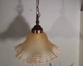 Mid-century Frans Hanglampje