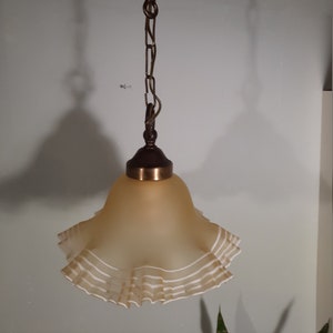 Mid-century French Hanging Lamp