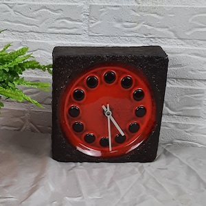 【コンビニ受取対応商品】 Wall Lava Fat Clock Etsy - インテリア時計