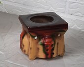 Art Deco Ceramic Tea Stove vintage