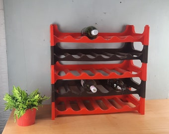 Bottle Organizer Stackable Wine Holder Countertop Massproductions