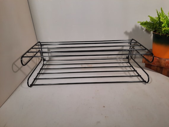 Vintage Black Ikea Frän Shoe Rack '80 - Etsy