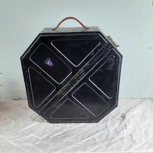 Very rare Record Case Iron Record Case antique