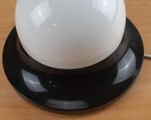 vintage Mushroom Plafoniere retro zwart