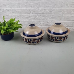 Vintage Baking dish with lid Figgjo Norway design Beito by Nils Sivertssons