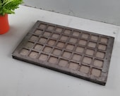 Antic Driessen Chocolate mold for chocolate pastilles  iron