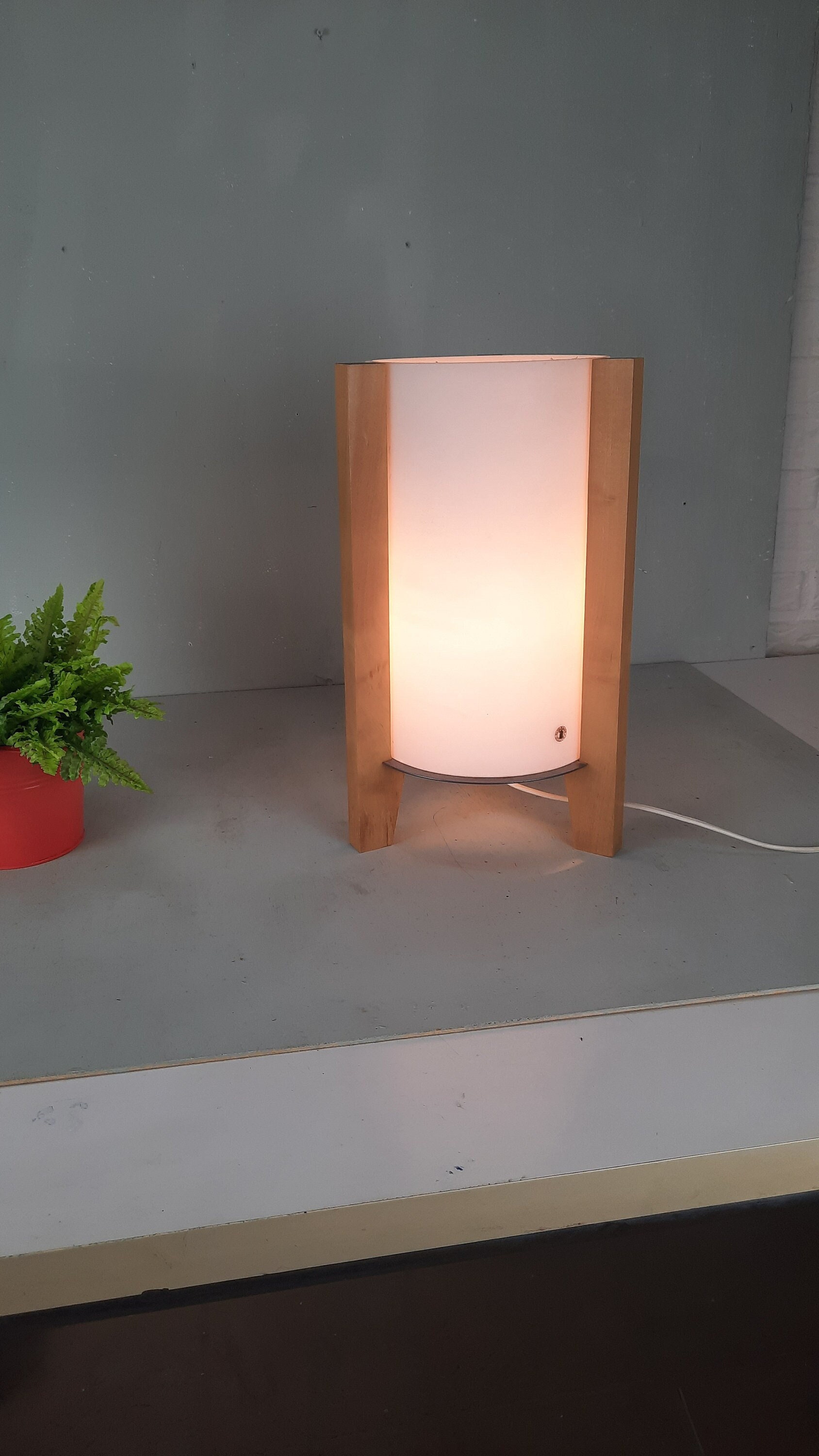 Vintage Ikea Porfylit Table Lamp Retro '90 - Etsy