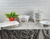 Vintage Corning Ware Spice of Life Casserole 's