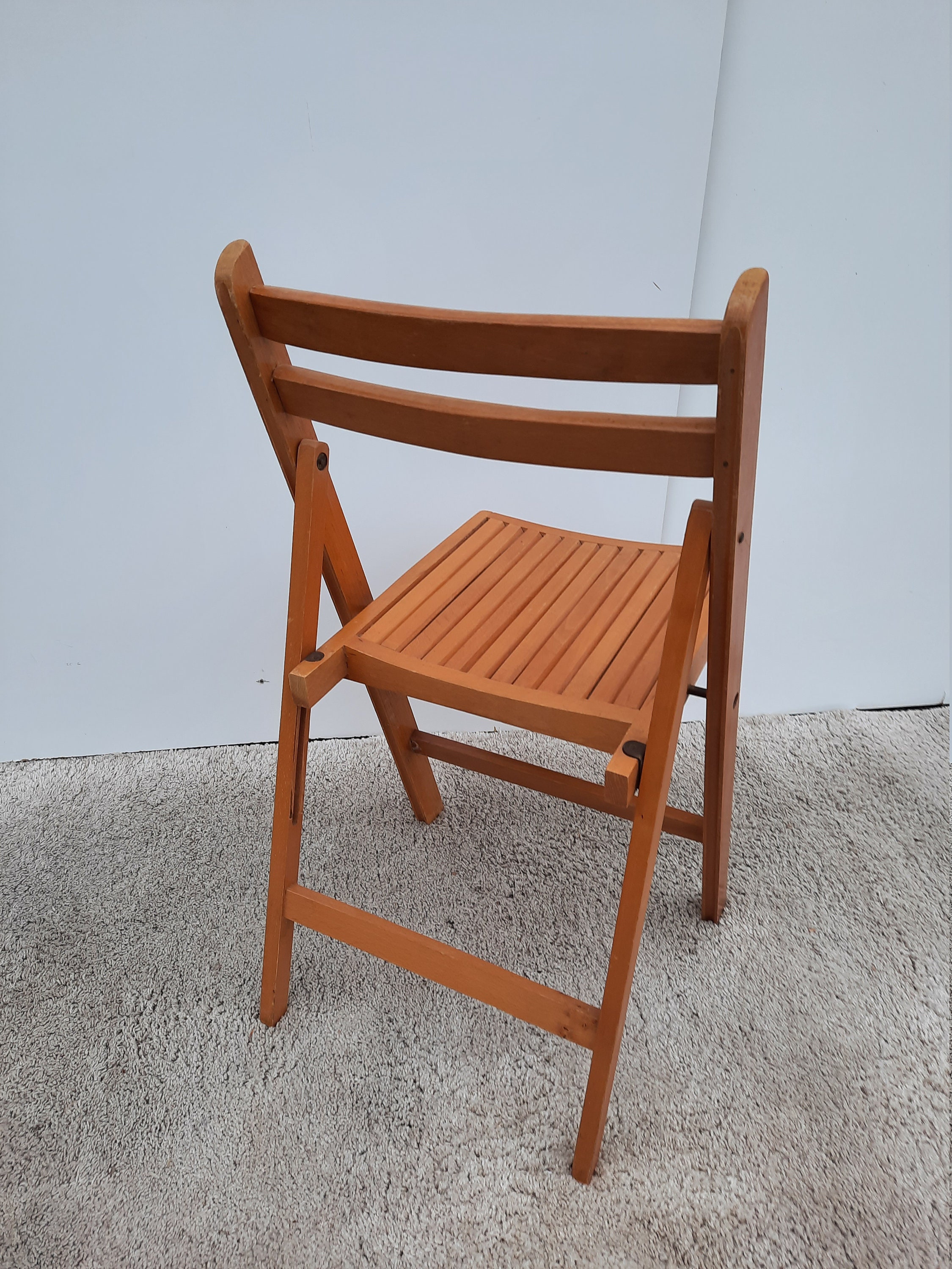 ミッドセンチュリー フォールディングチェア ウッド