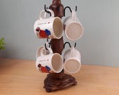 Set van 6 Paddington Mokken " Take a break" op mokkenboom vintage.