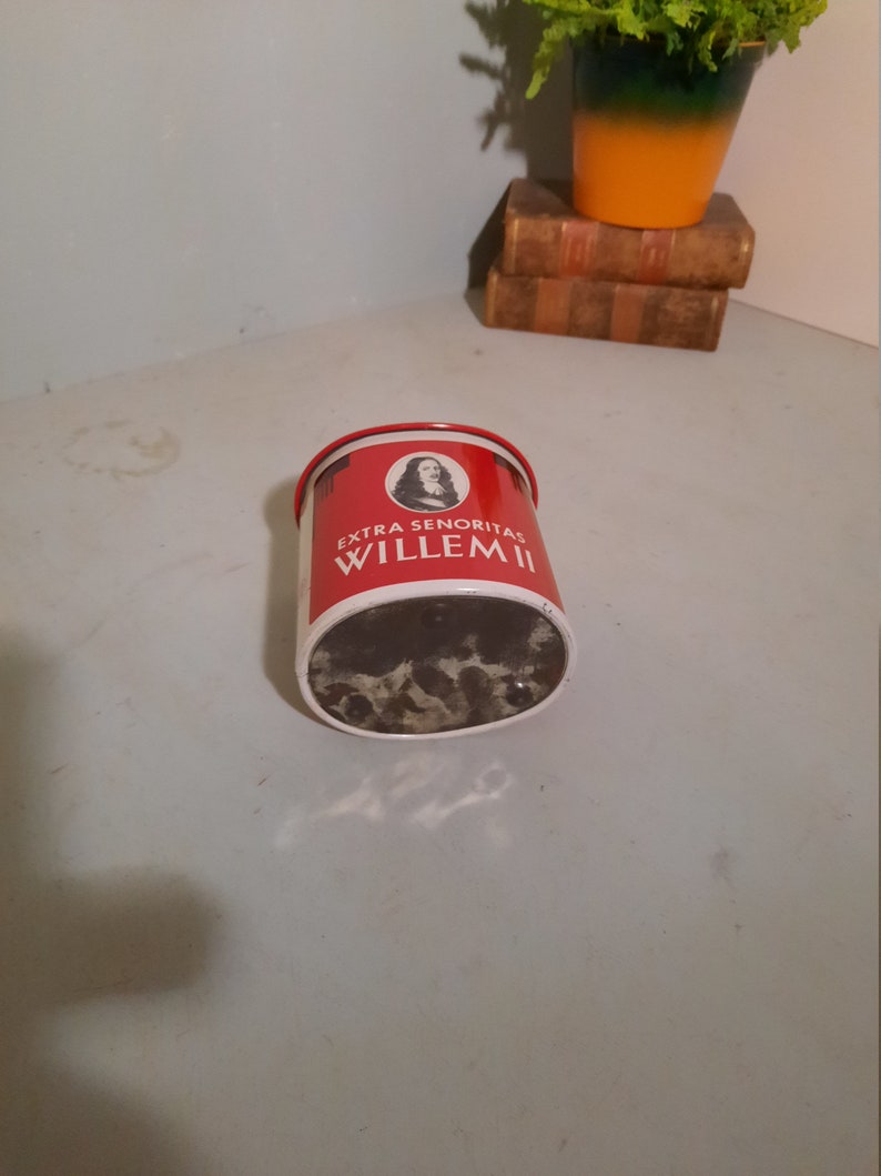 Set of 2 Vintage Cigar Tins Willem 2, Willem II image 3