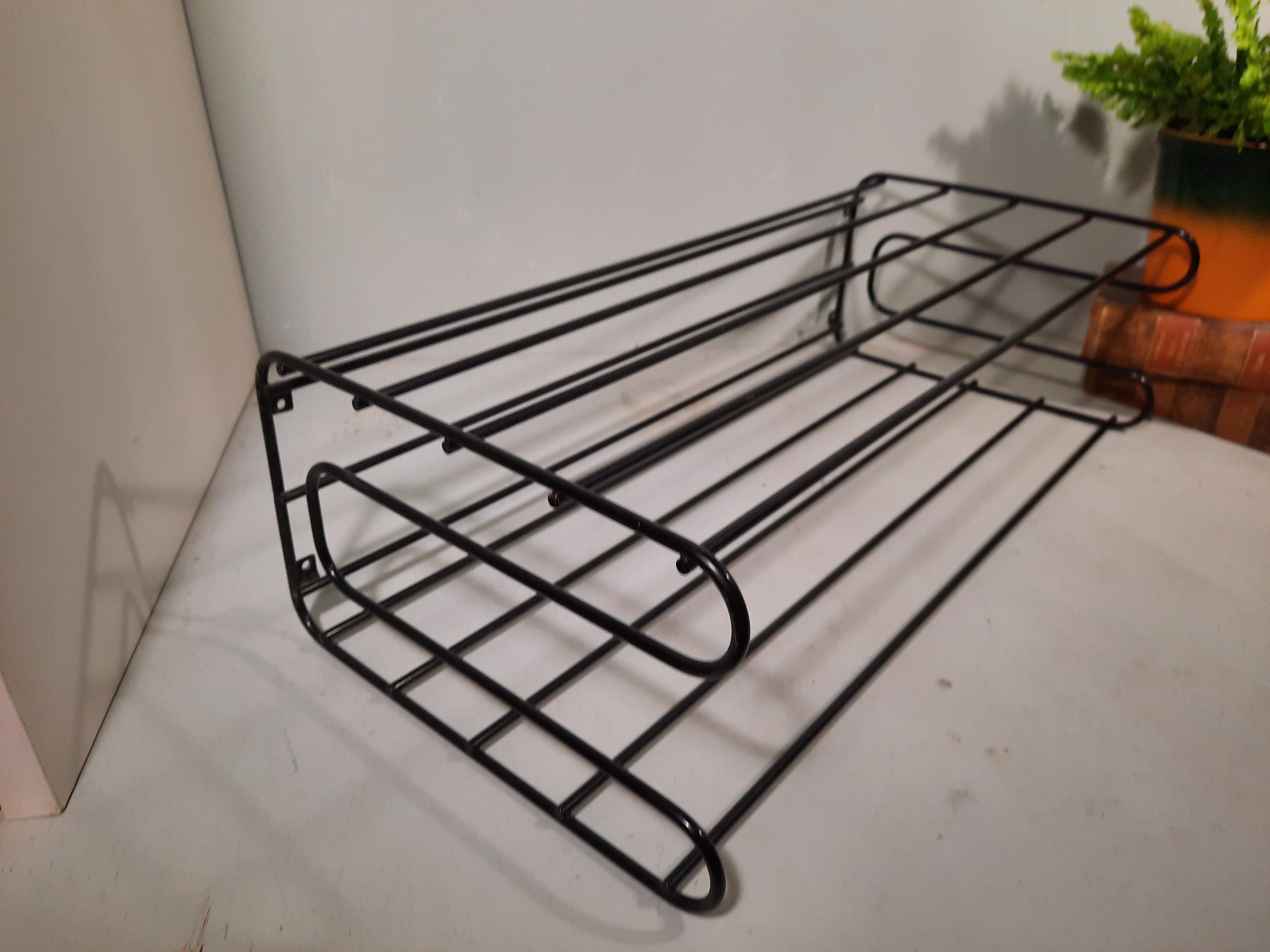 Vintage Black Ikea Frän Shoe Rack '80 - Etsy