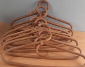 set van 7 vintage Rotan Klefinghangers retro