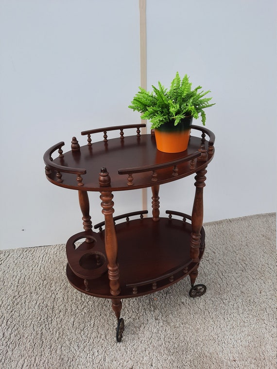 Chariot de bar danois moderne en teck Brdr Furbo:: Danemark sur