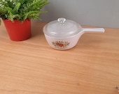 Vintage La Marjolaine Corningware Saucepan P-82-B, with lid