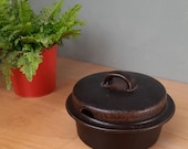 Ovenschaal met deksel Braadpan Arabia Ruska 18 cm vintage
