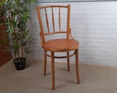vintage Thonetstoel retro bentwood