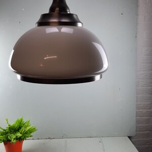 Unique Vintage Pendant Lamp Rio Tin Tiel mushroom image 8