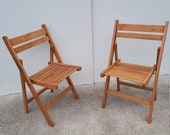 Mid-Century Folding Chairs '60