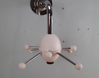 Vintage Ikea Sputnik Coat Rack white retro